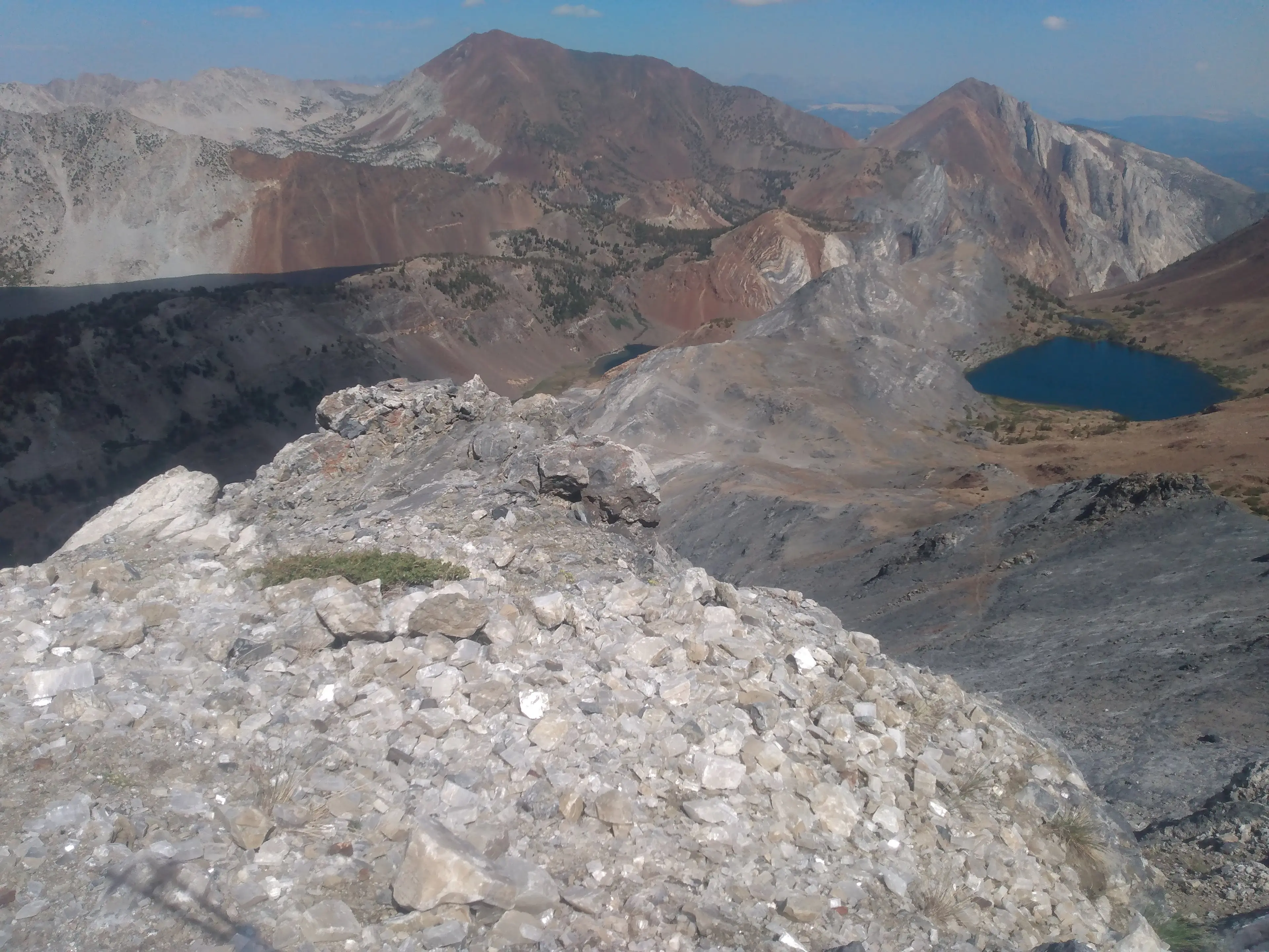 Bloody Mountain (C) and Laurel Mountain (R)