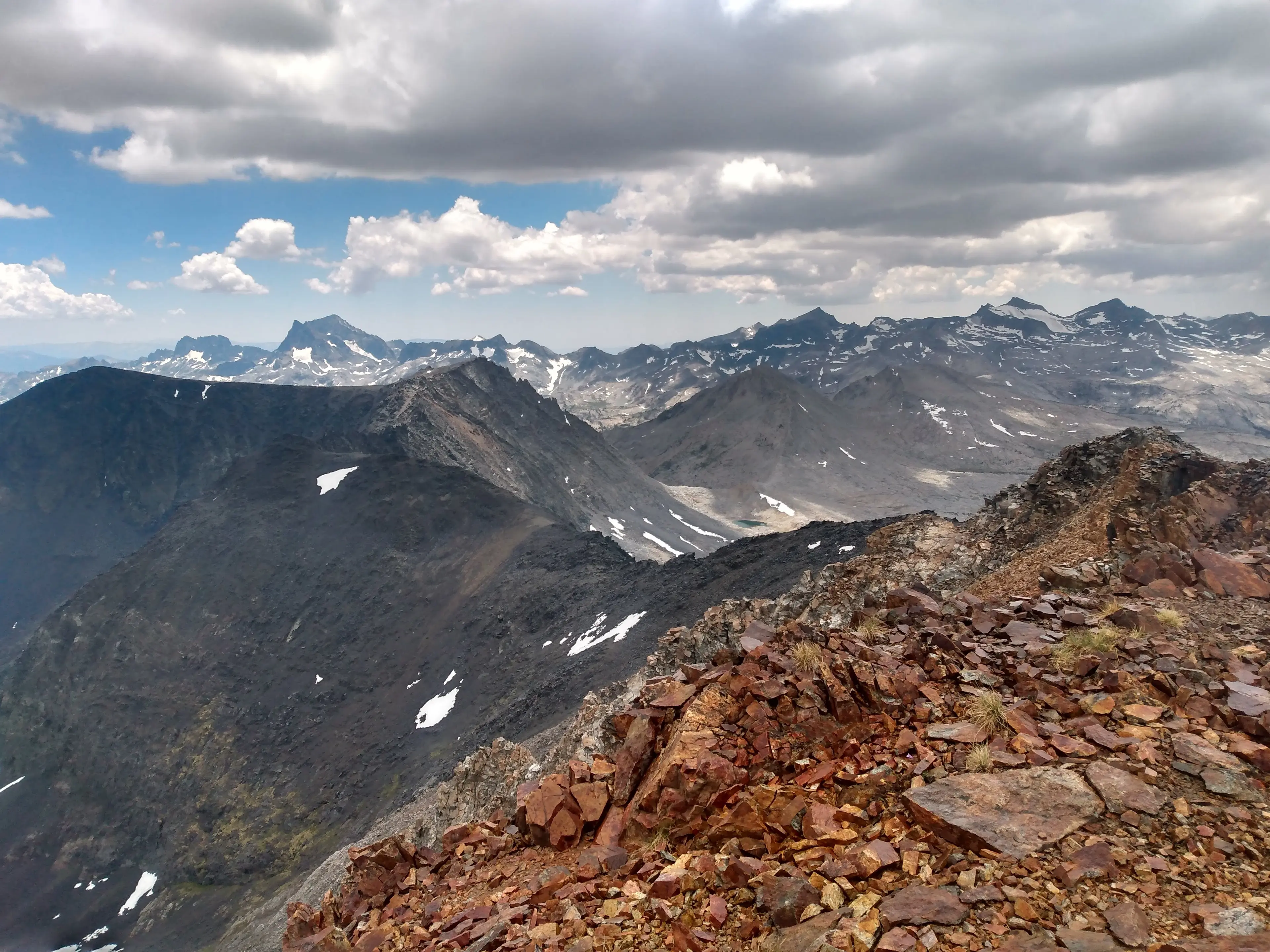 Minarets (Far L) to Maclure (Far R)