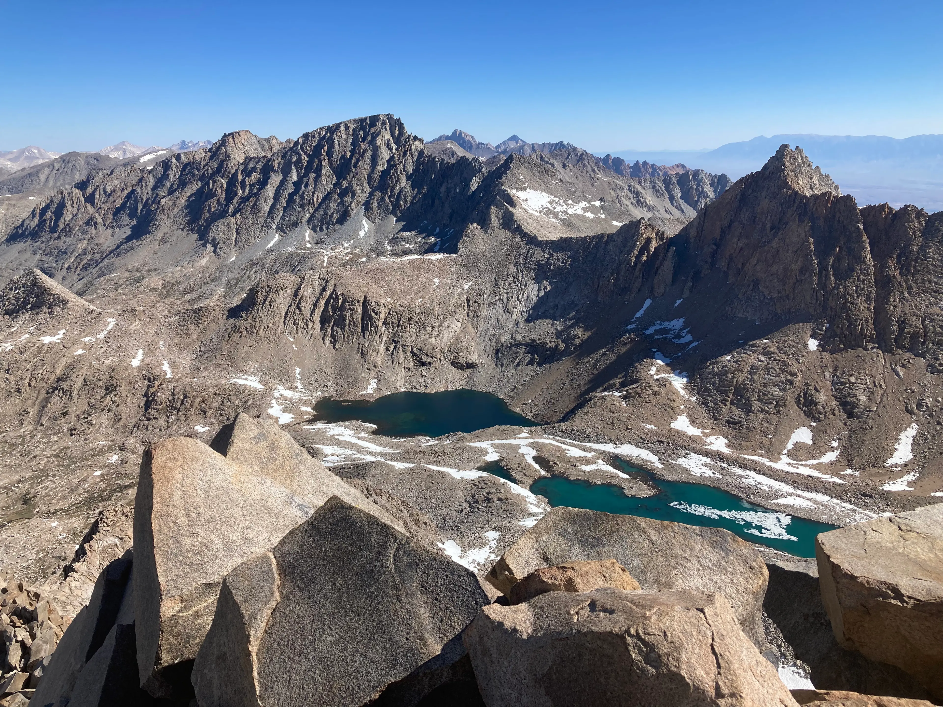 Mount Mendel (L), Mount Darwin (C), and Mount Haeckel (R)