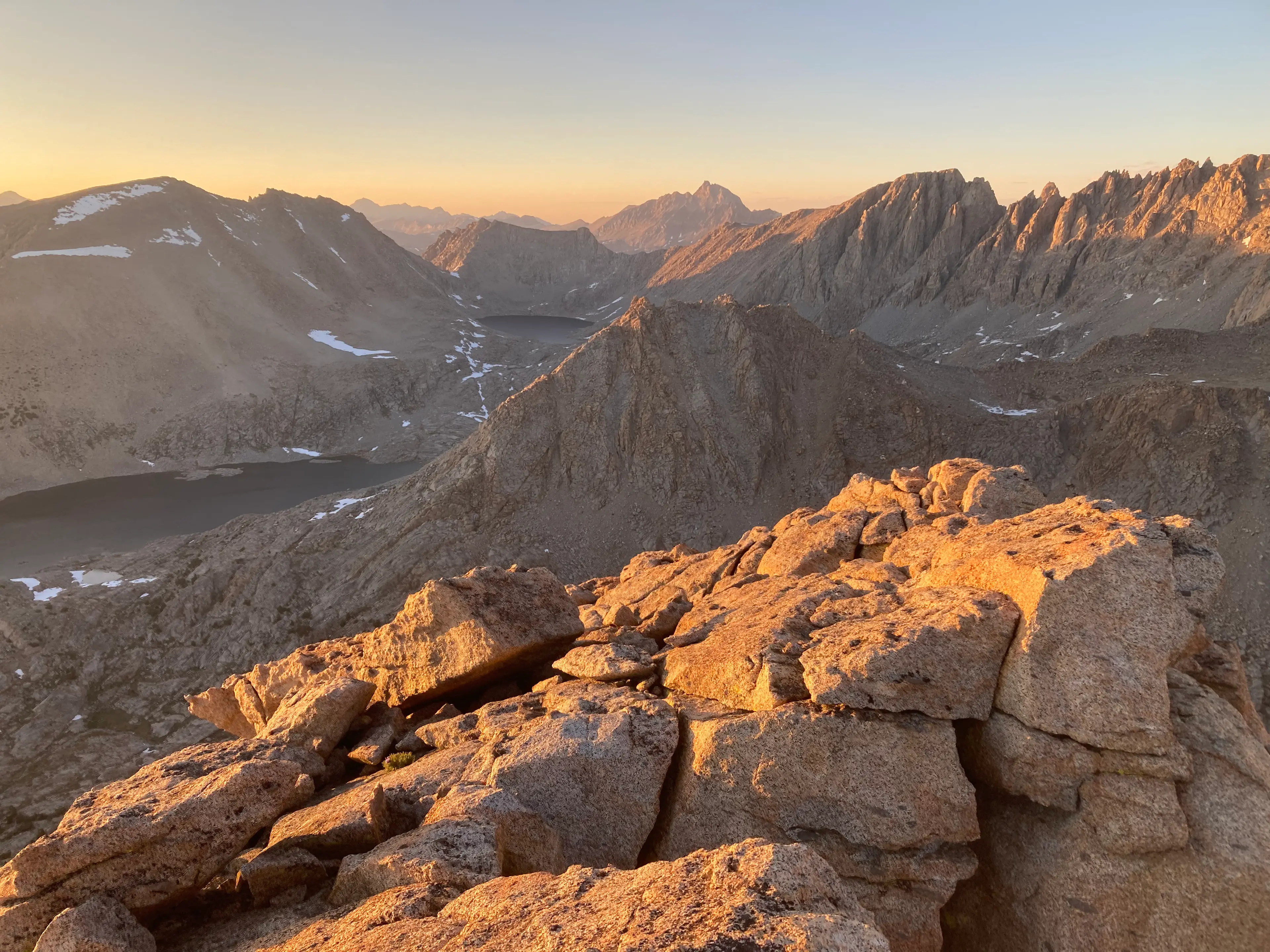 Mount Goethe (L) and Mount Humphreys (C)