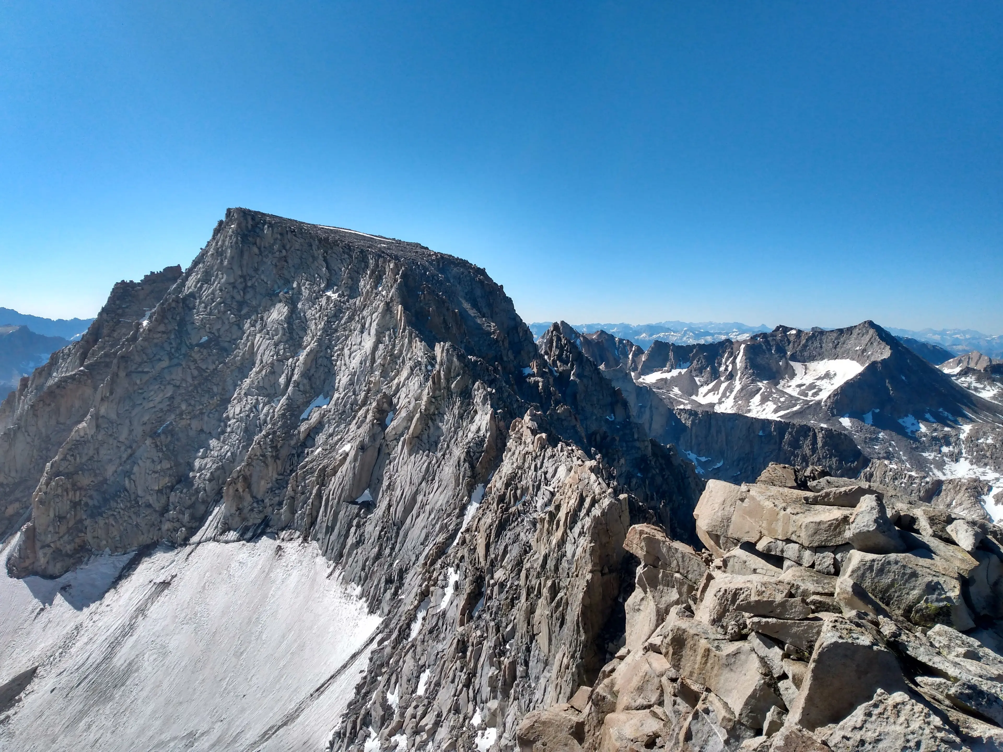 Mount Darwin (L), Mount Haeckel (C), Mount Fiske (R)