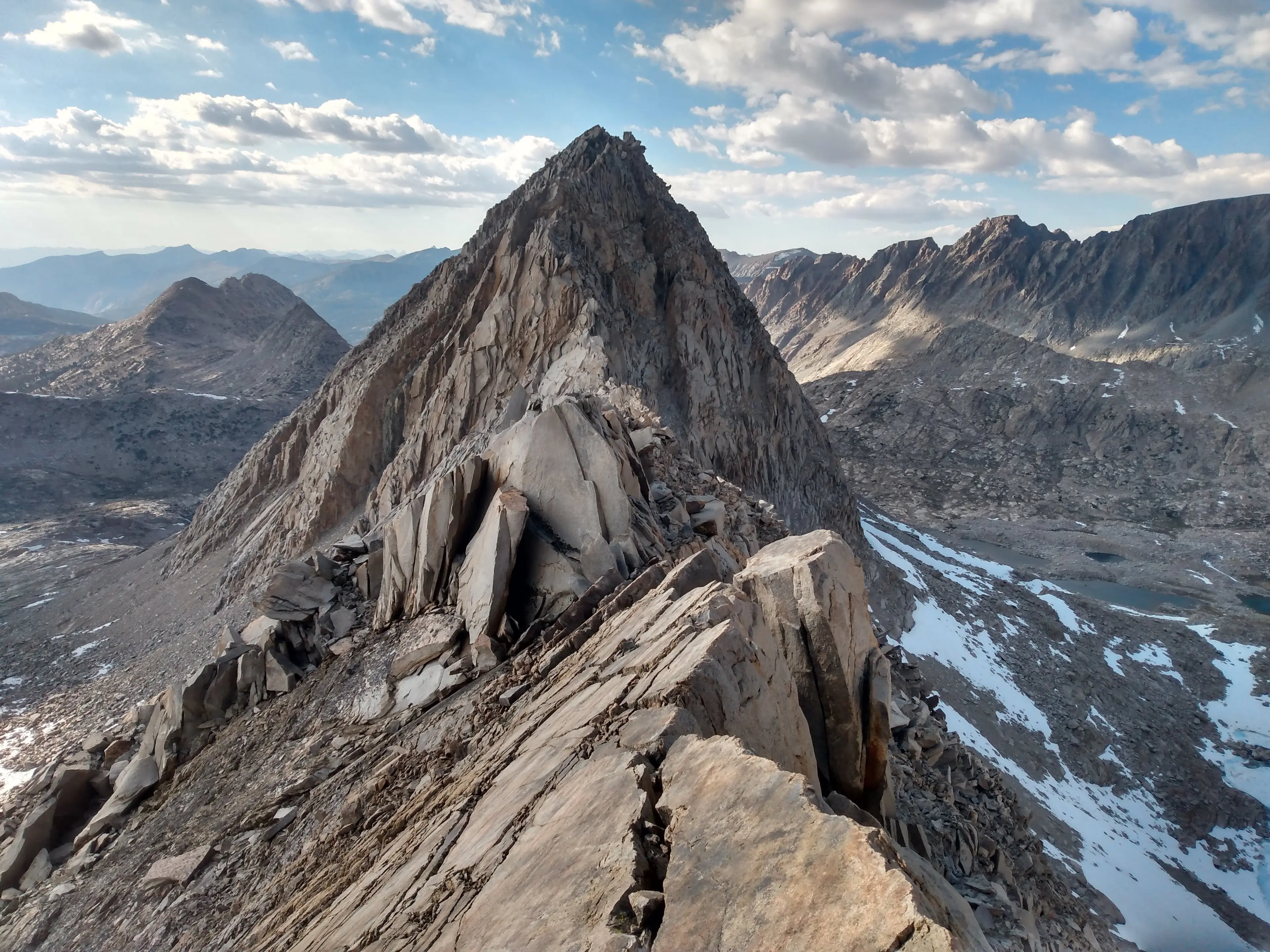 The Hermit (L) and Mount Huxley (C)