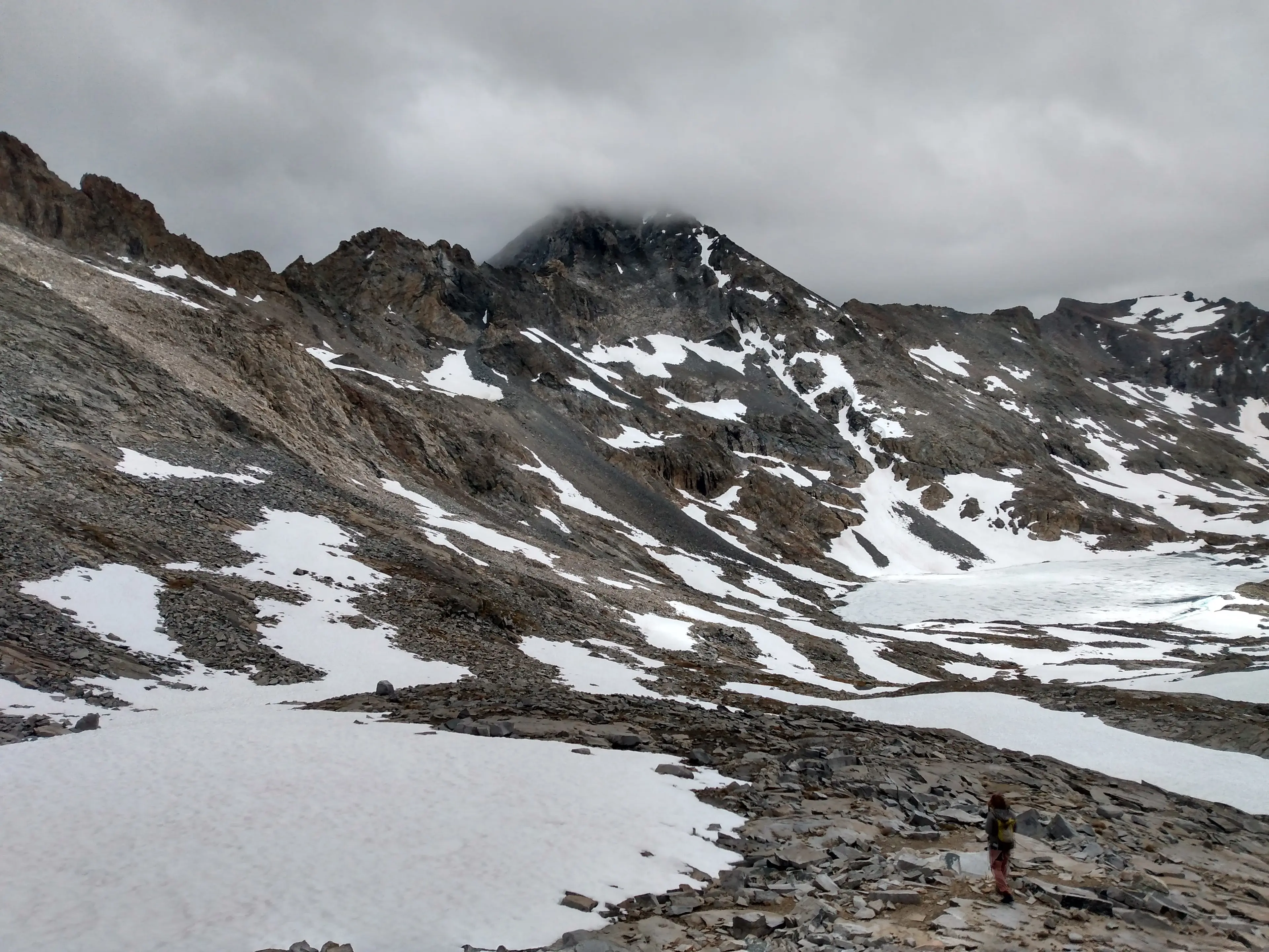 Approaching Rodgers Peak