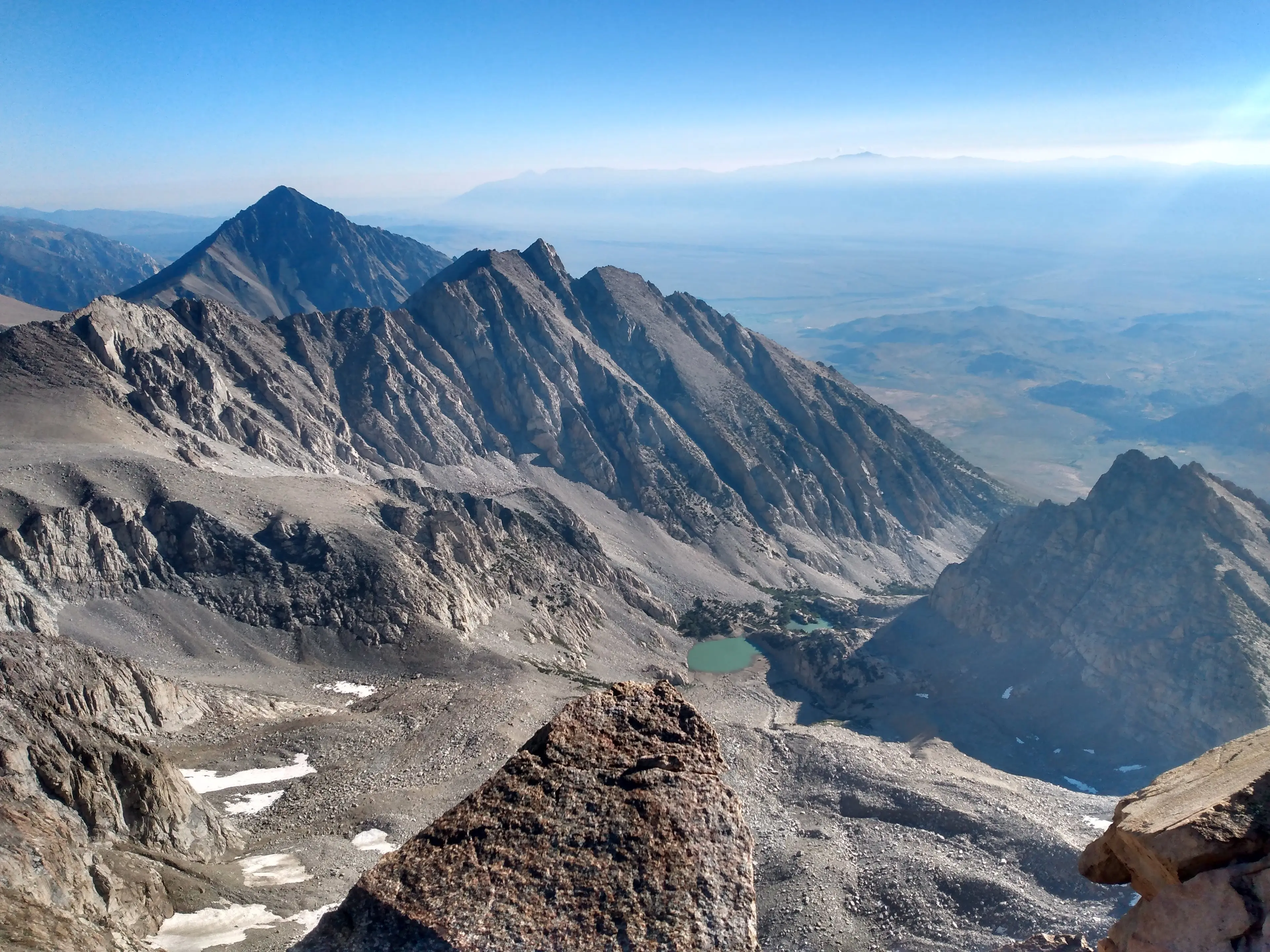 Mount Tom (L) and Basin Mountain (R)