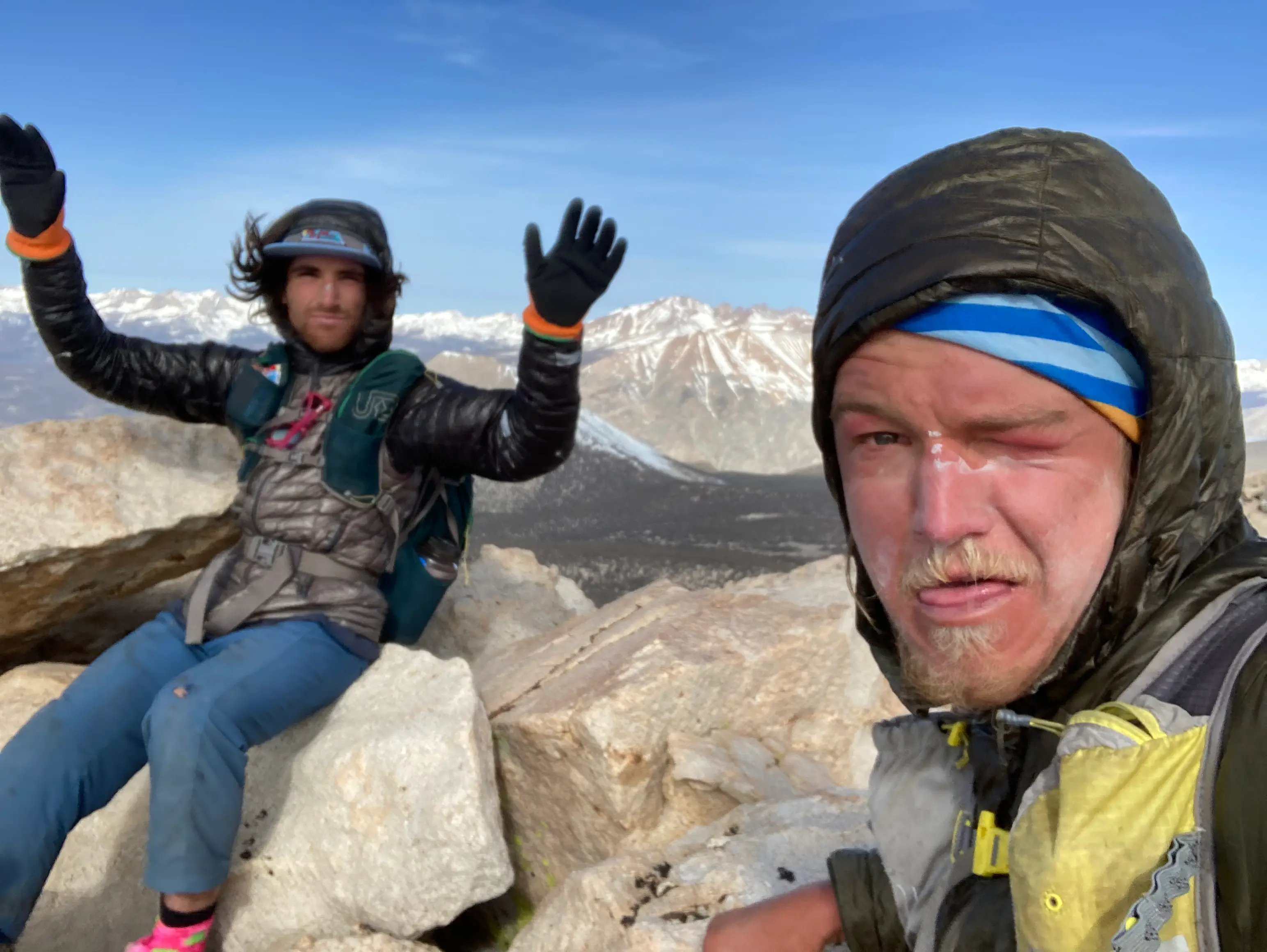Joe Devel Peak summit
