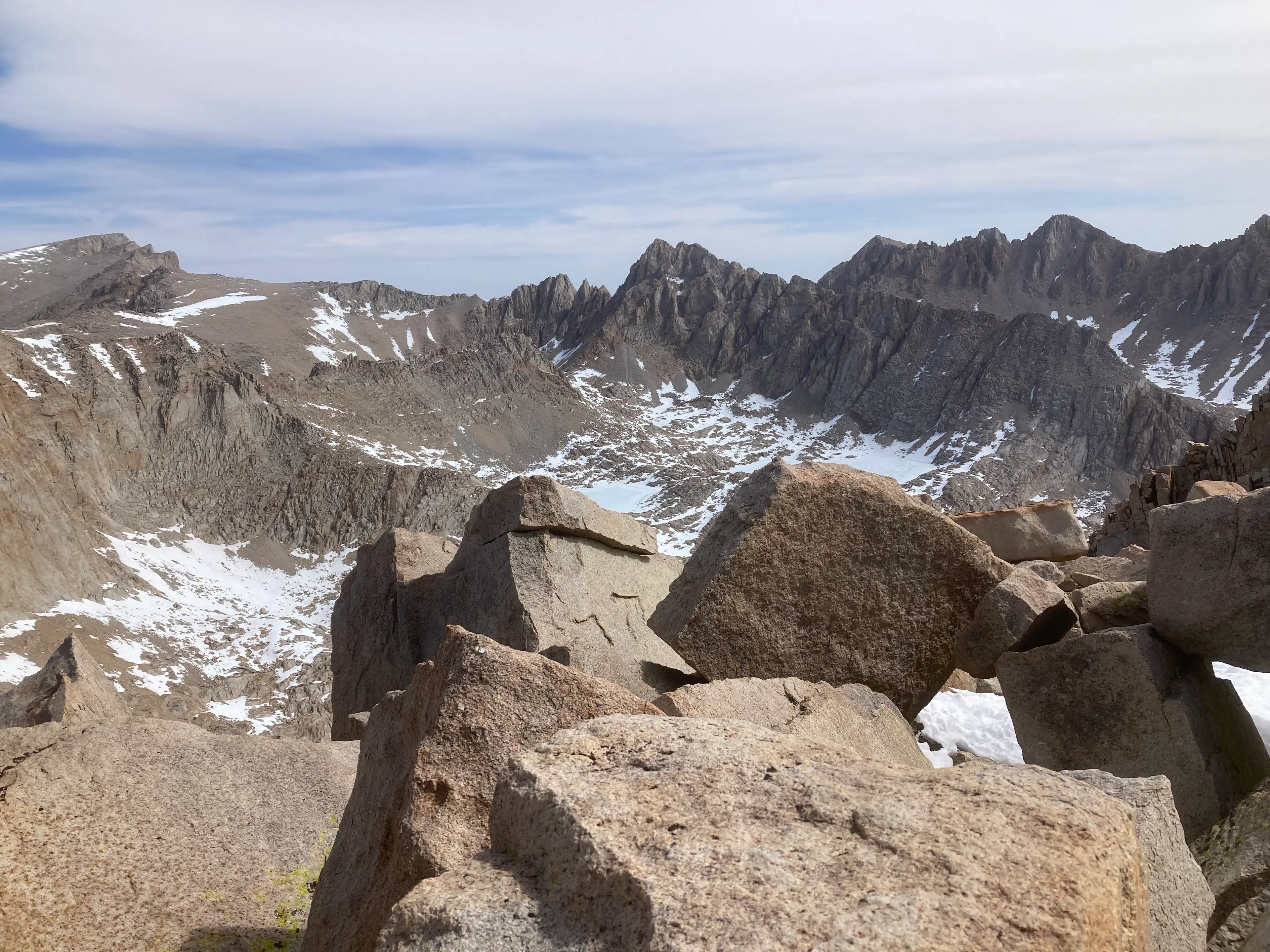 Mount Whitney (L), Mount McAdie (C)