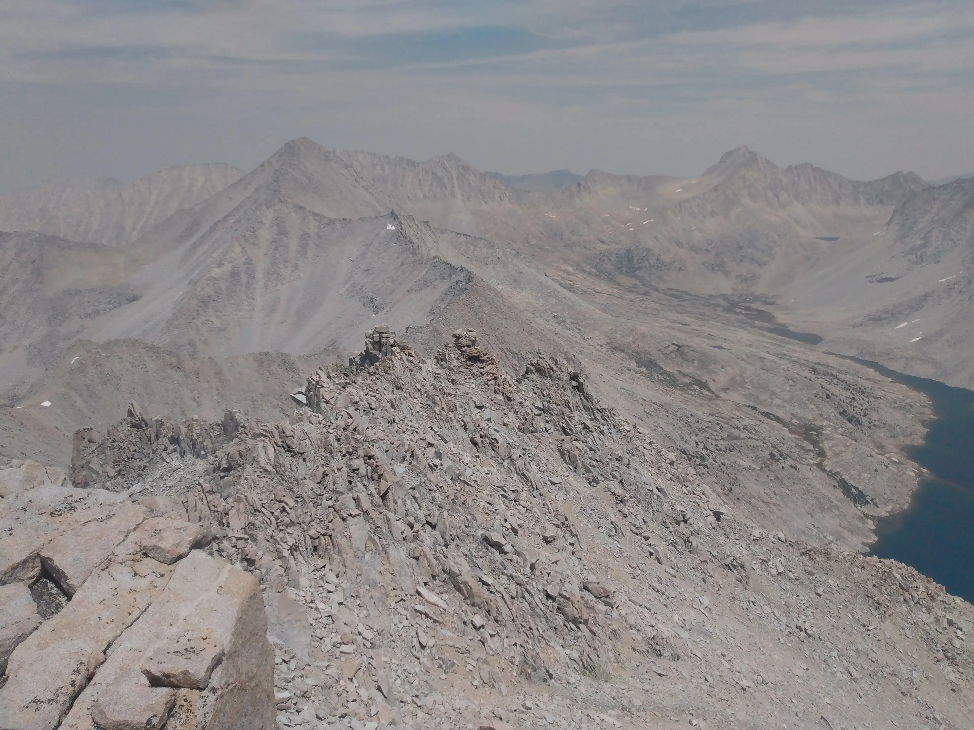 Mount Gabb (L) and Bear Creek Spire (R)