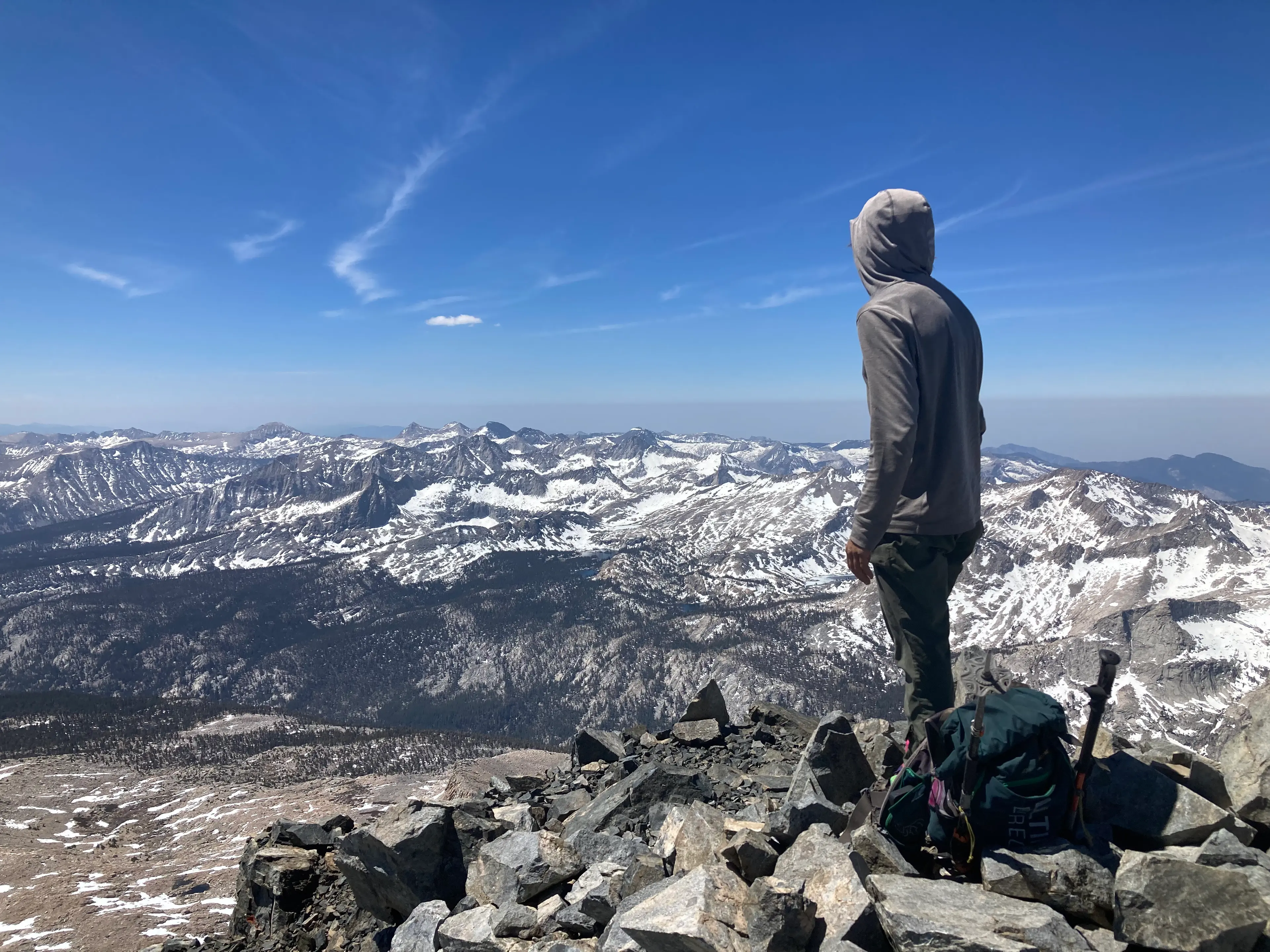 Black Kaweah summit