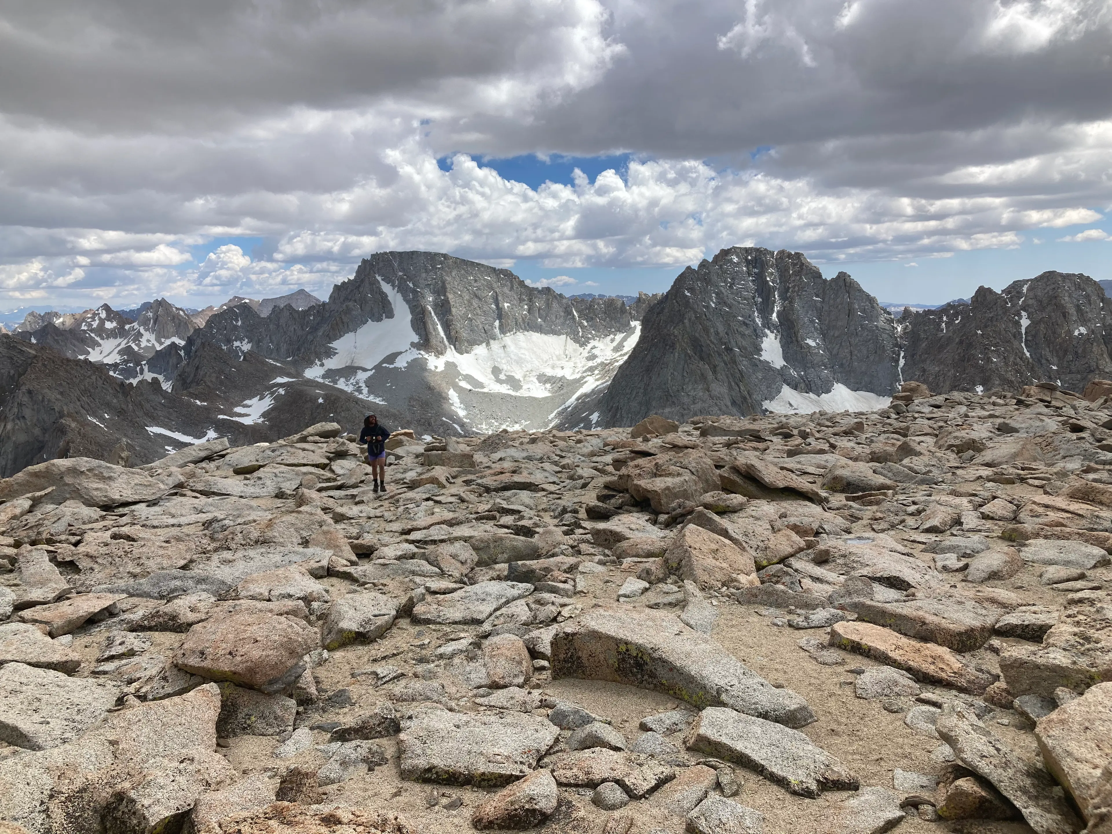 Mount Darwin (L) and Mount Mendel (R)