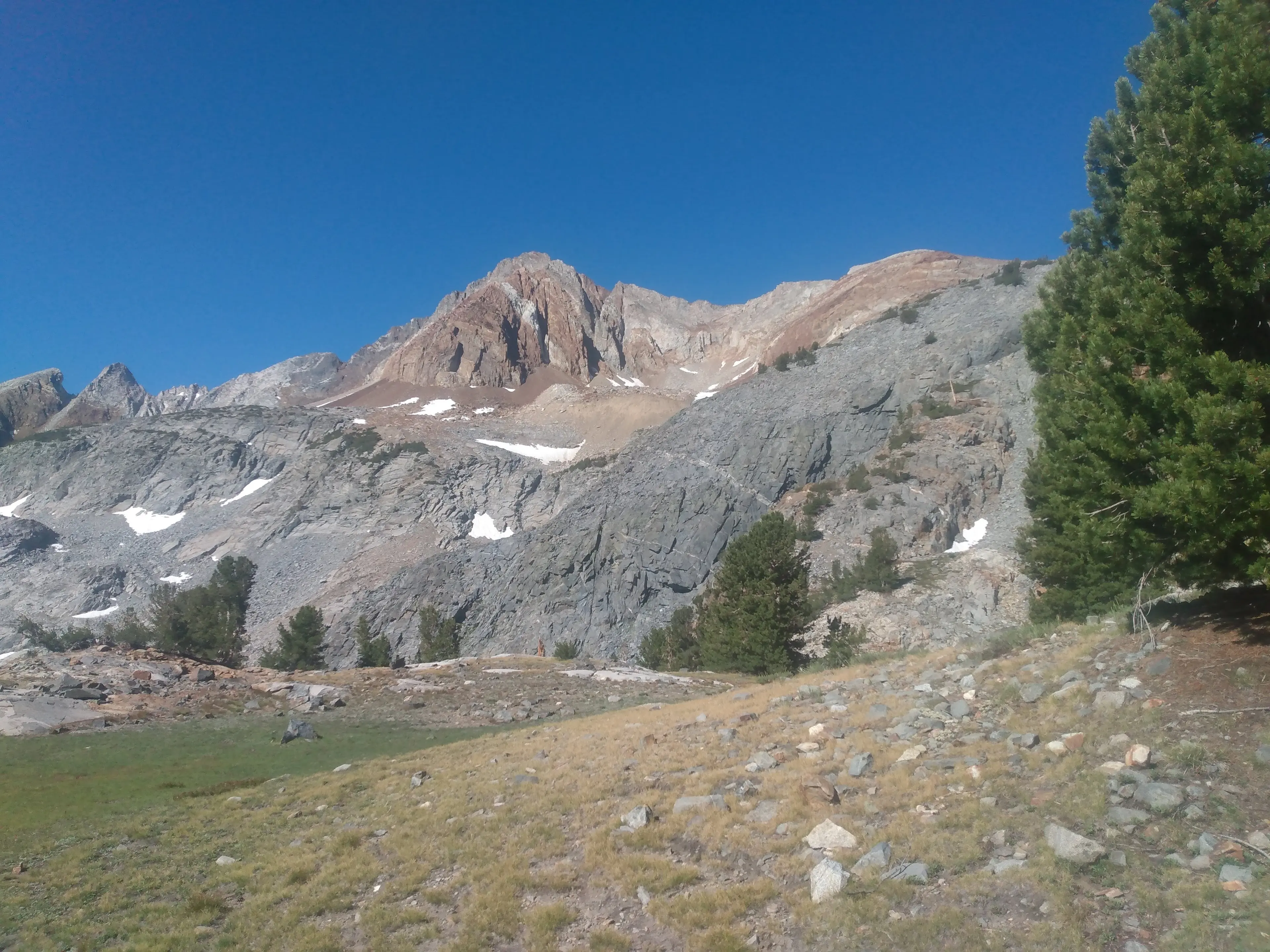 Red and White Mountain