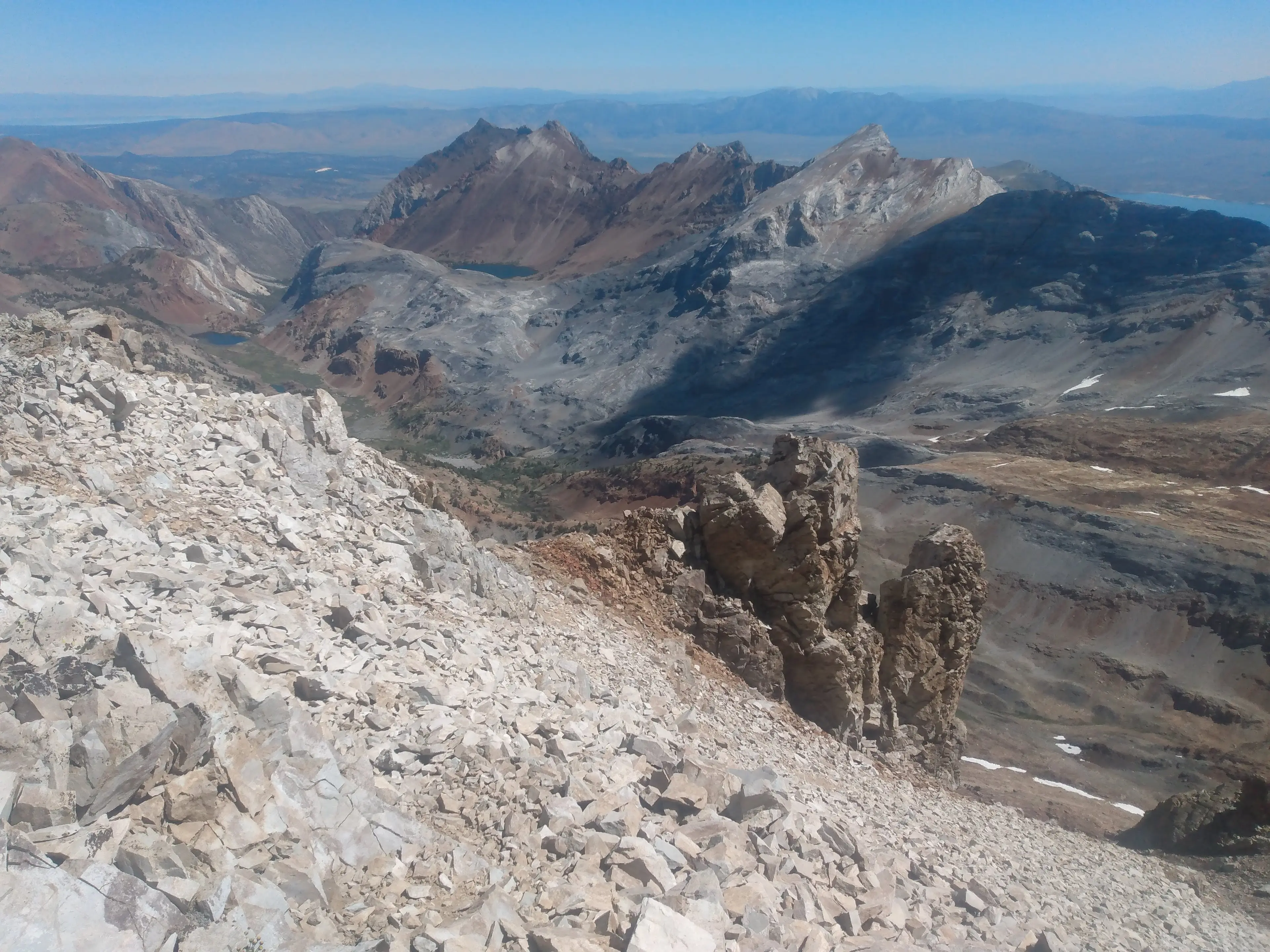 Mount Morrison (L) and Mount Baldwin (R)