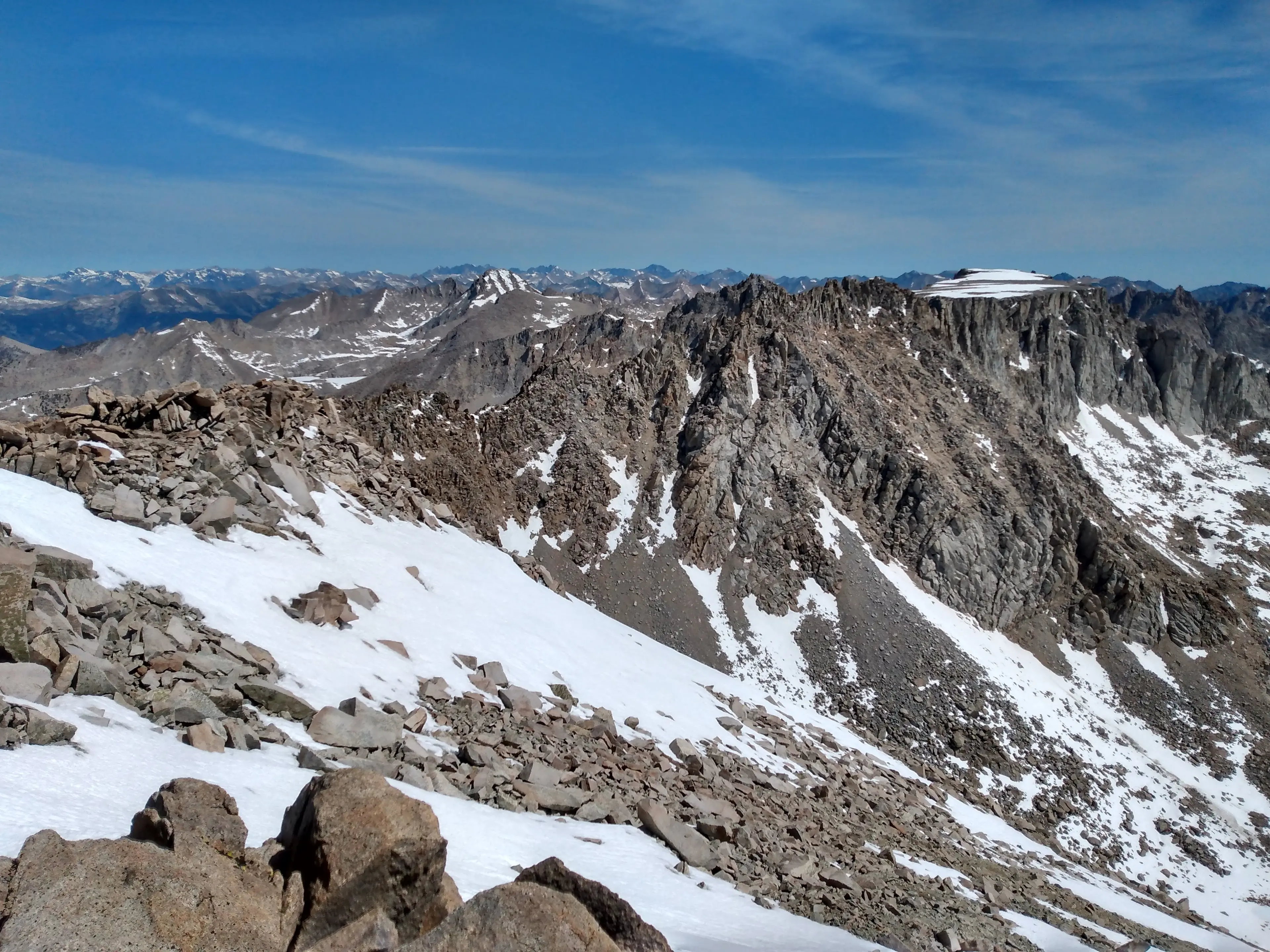 Mount Brewer (L), Table Mountain (R)