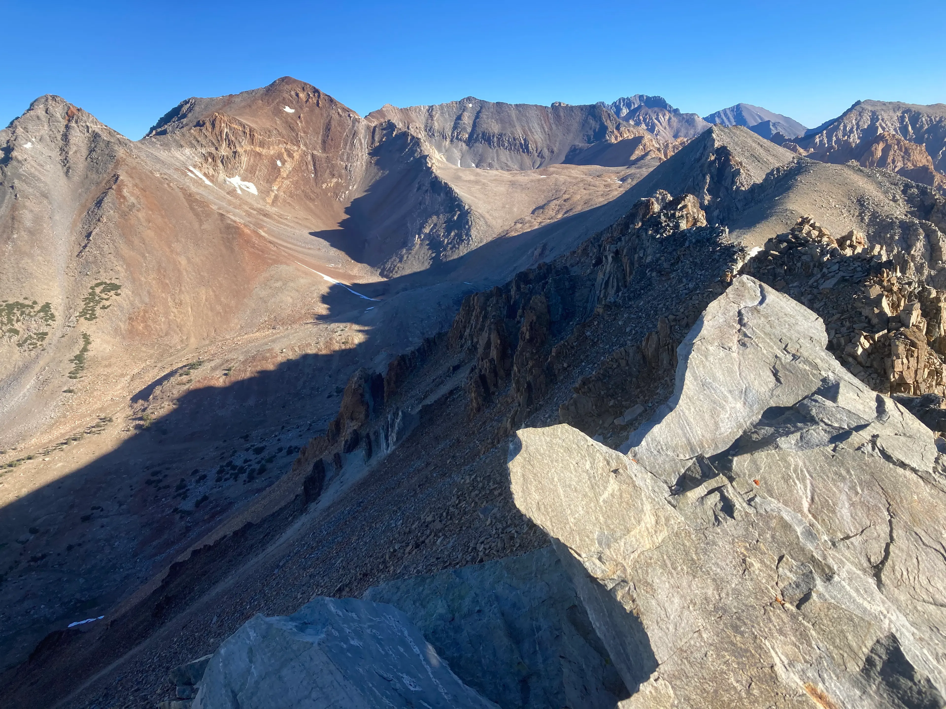 Mount Wynne and Mount Pinchot (L)