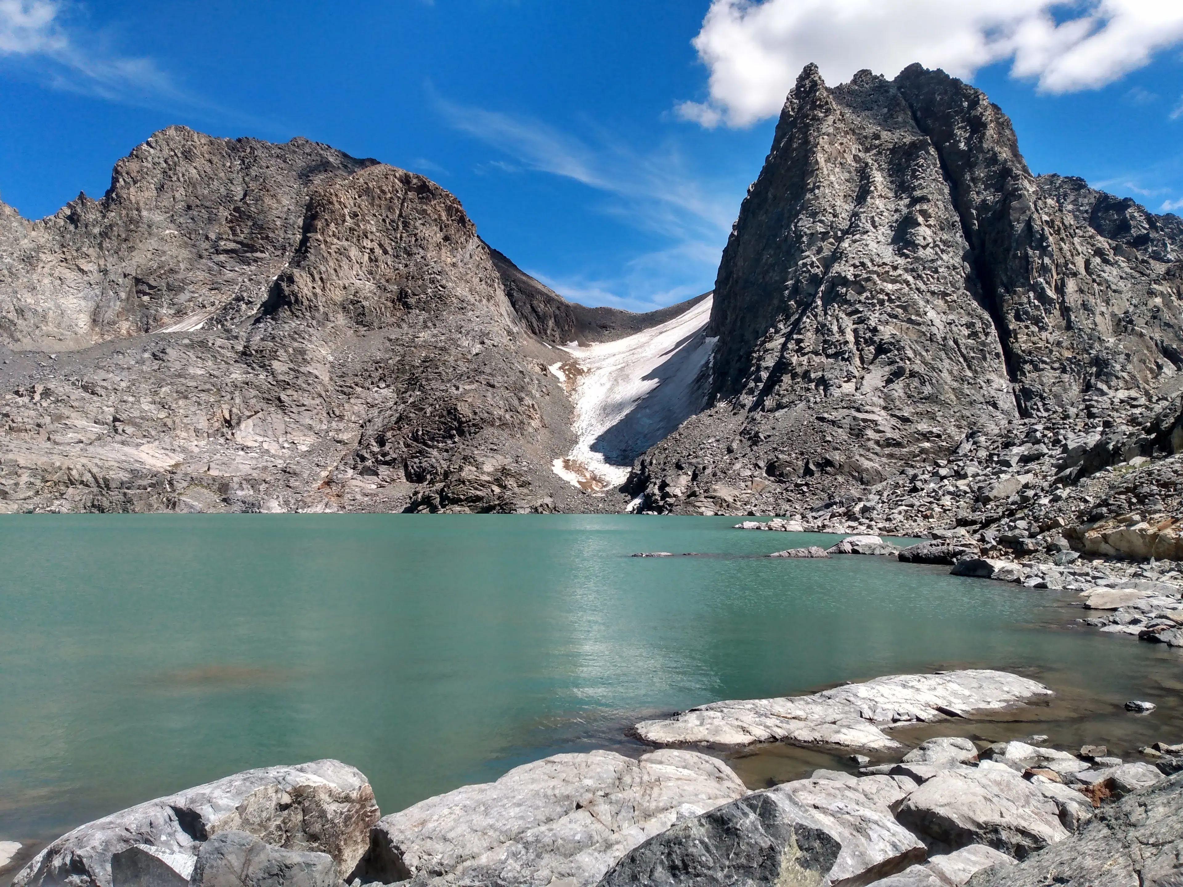 Banner Peak (L) and Mount Ritter (R)