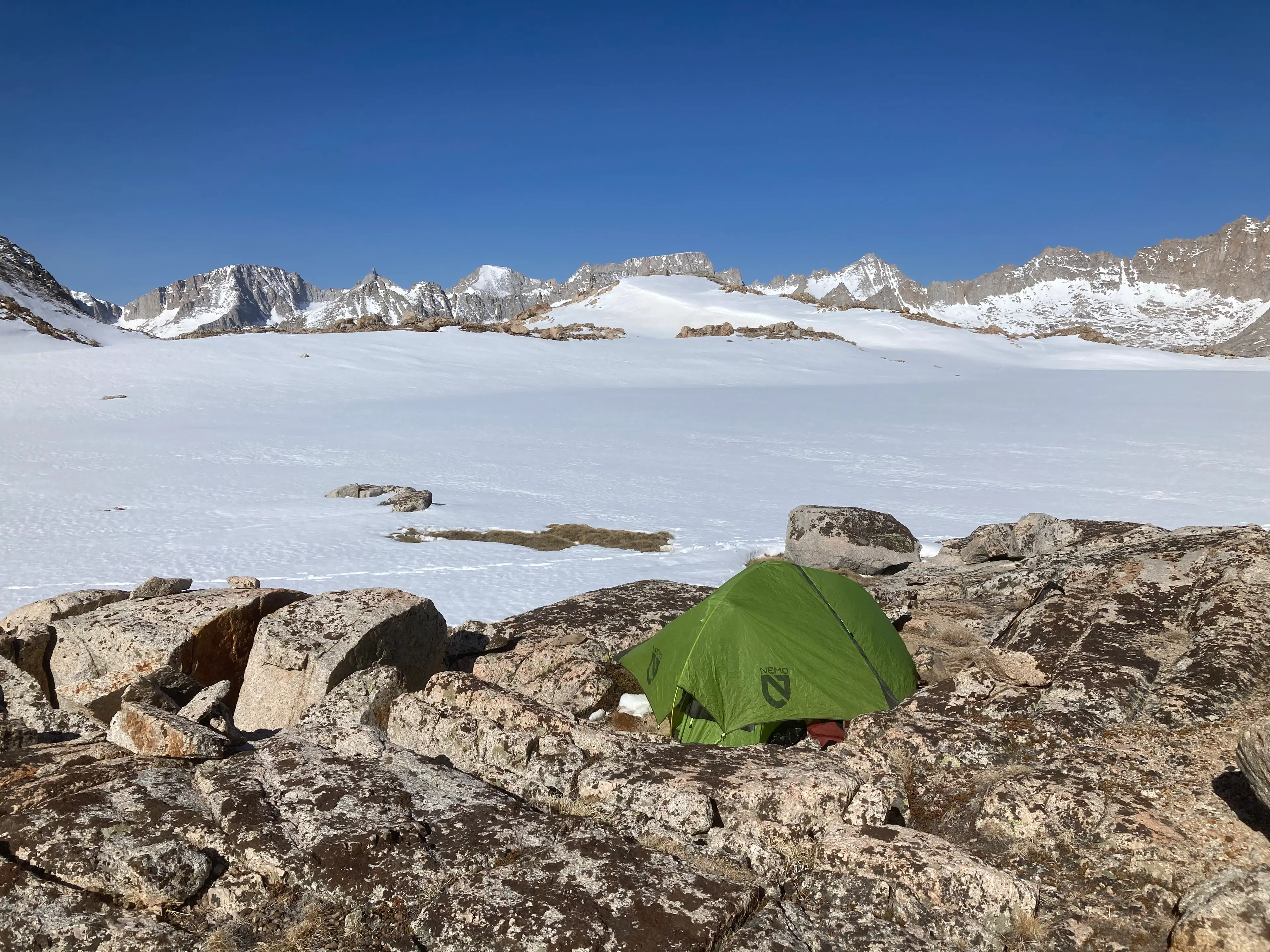 Great Western Divide above camp