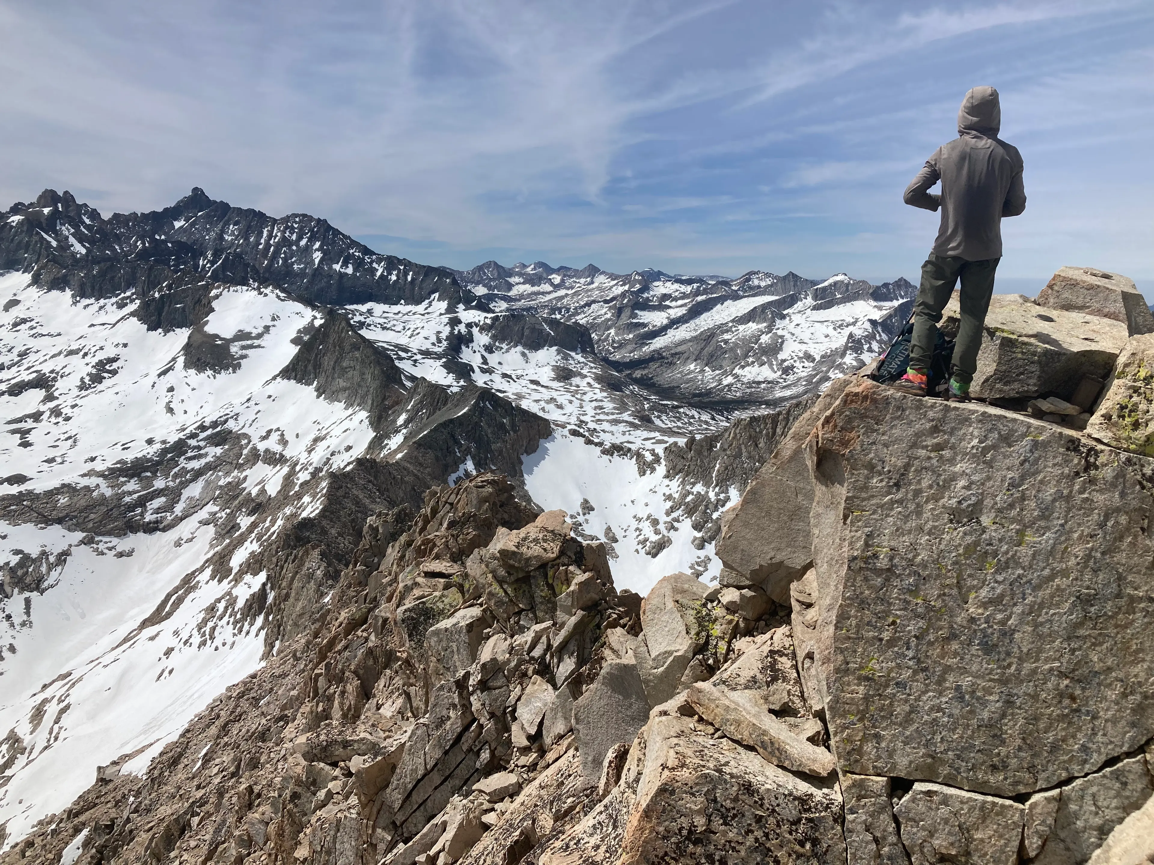 Triple Divide Peak summit