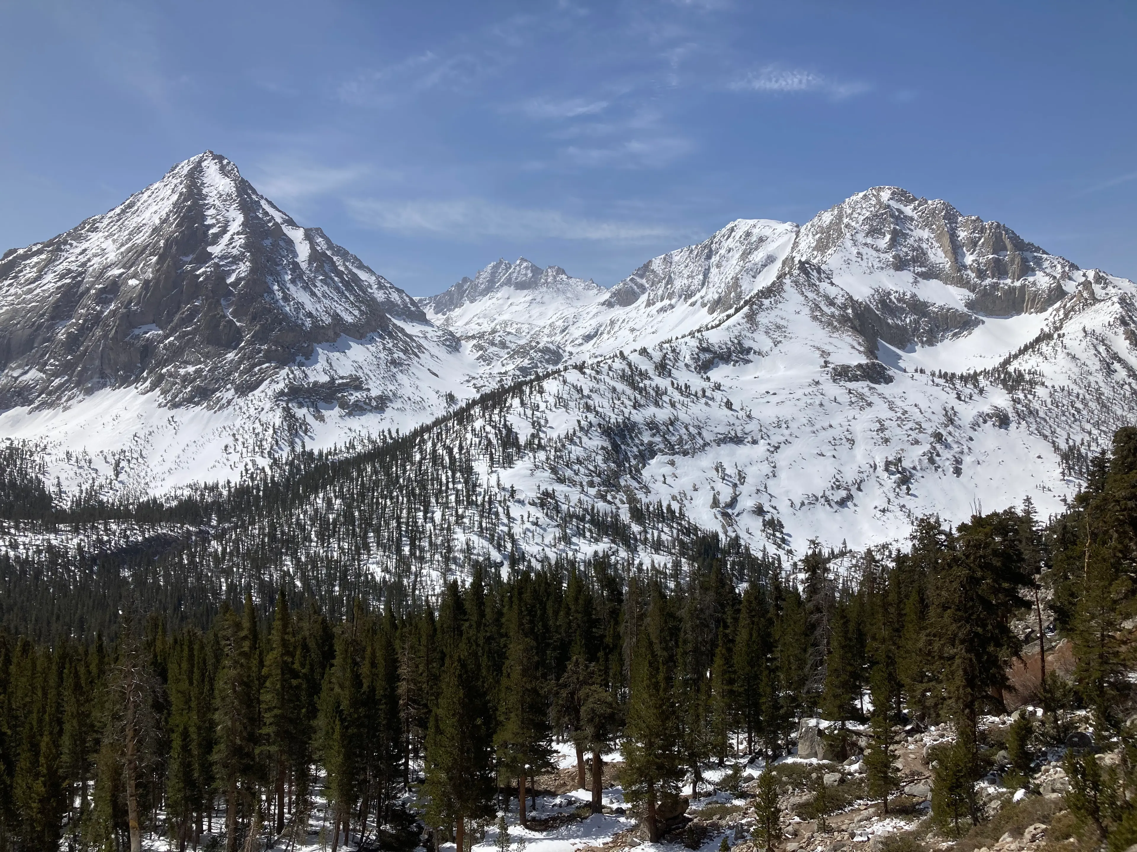 East Vidette (L) and West Vidette (R)