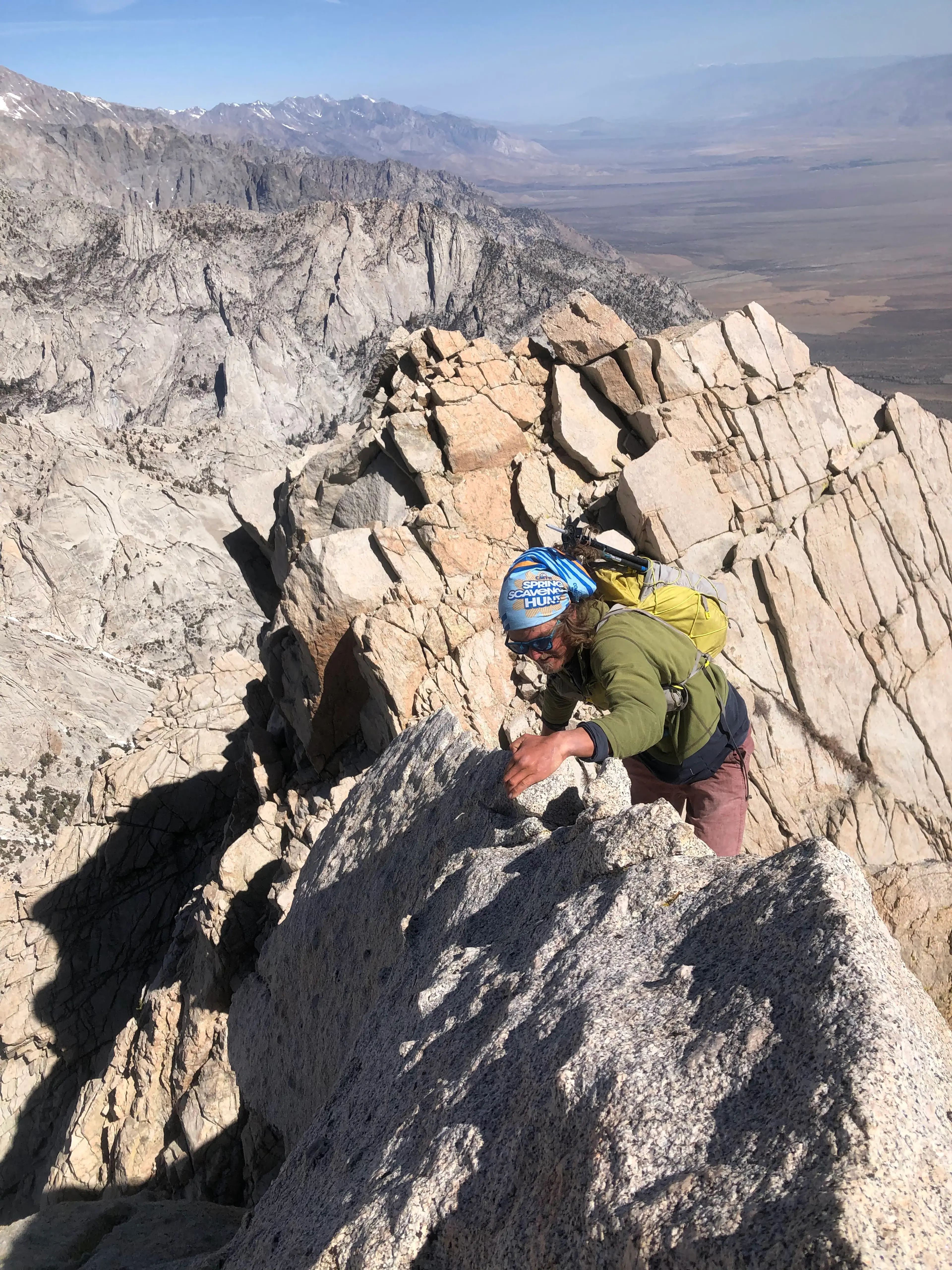 North ridge of Lone Pine Peak