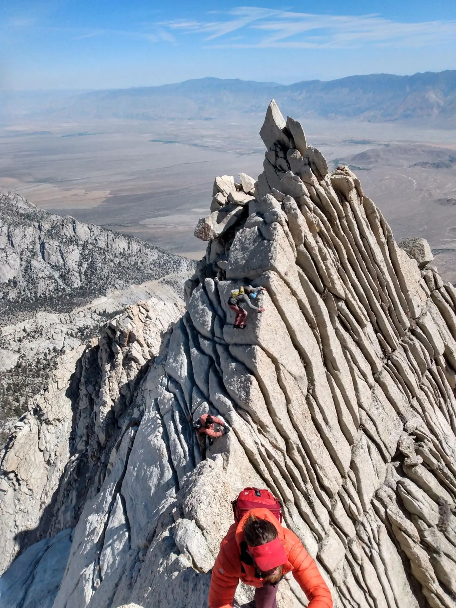 North ridge of Lone Pine Peak